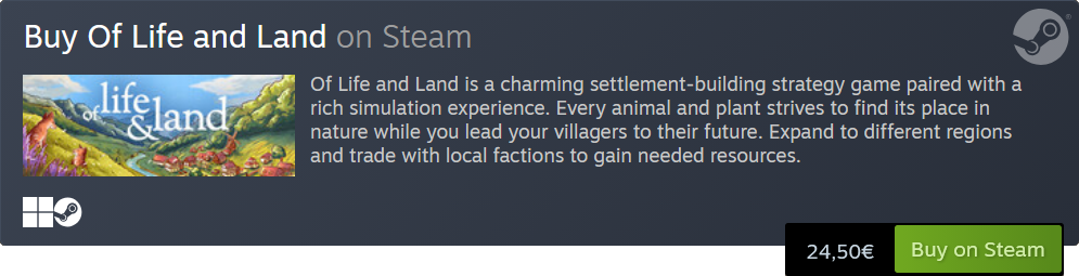 Buy Of Life and Land on Steam